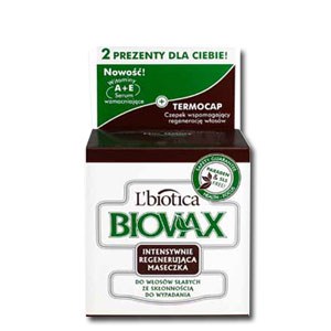 Biovax maschera ristrutturante per capelli con tendenza alla caduta